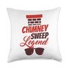 Chimney Sweeping & Cleaner Designs Legend, Chimney Sweep Sweeper Throw