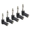 Stereo Audio Adapter, Ancable 5-Pack 1/4 Inch (6.35mm) Male to