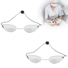 KARELLS Solarium Safety Glasses, Solarium Glasses, UV Protection, Pack of 2 Solarium Glasses, Infrared Safety Glasses, LED Safety Glasses, Solarium Safety Glasses, UV Safety Glasses Solarium (Purple)