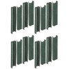 Alberts 531195 Wire Clips Zinc Phosphated Green Plastic-Coated Width 22