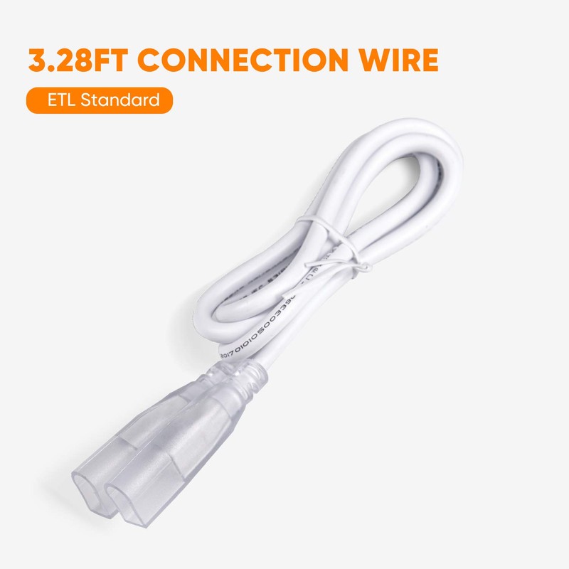 Shine Decor Connector and Connecting Wires for 7x14.5mm and 8x16mm