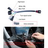 Sheisor Upgrading LED Headlight Conversion Harness, Upgrade Headlamp Wire Harness