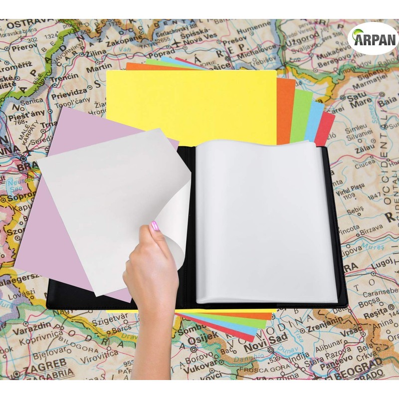 A4 Presentation Display Book - Black File Folder - Storage