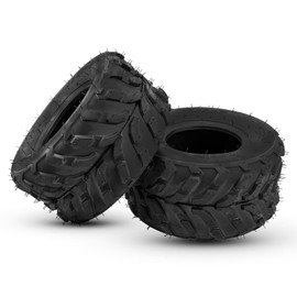 KAX 16x8-7 ATV Tires Set of 2, All Terrain 4 Ply Mud Tires for 4 Wheelers, UTVs, Quads, Aggressive Tread for Dirt, Mud, Trail Riding(Z-113)