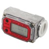 Mini Digital Turbine Flowmeter Diesel Fuel Flow Meter 10‑200L 1"