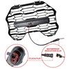KATIMOTO Front Mesh Grill with LED Spotlight Bar for Commander