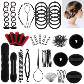 Winkeyes Hair Styling Set - DIY Hair Braiding Tool Kit with Hair Modelling Accessories for Simple and Fast Spiral Braids