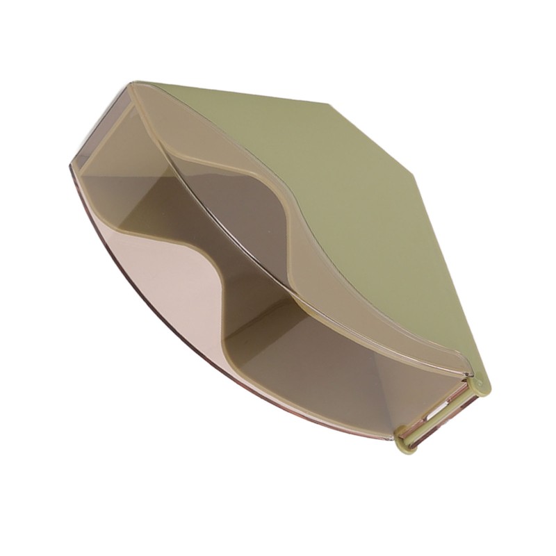 Coffee Filter Paper Storage Box Dustproof Plastic Filter Paper Rack