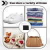 2 PCS 50×40cm Dust Bags for Handbags White Black Purse