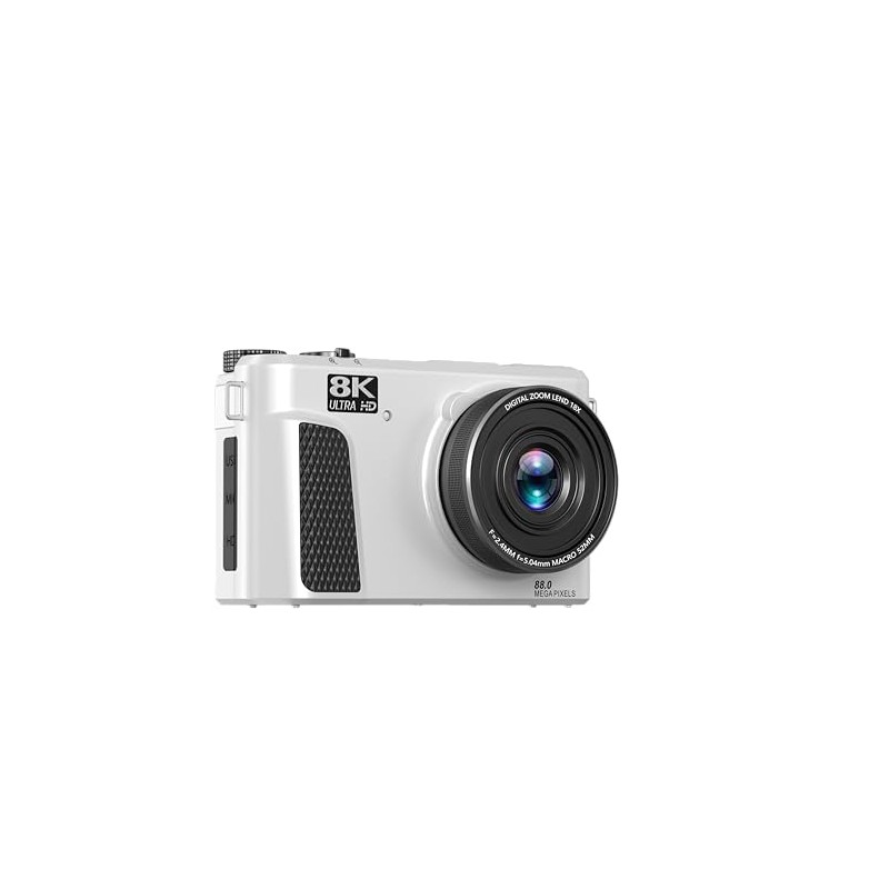 Zunate Cámara Digital de 8k para Fotografía, Cámara de Vlogging