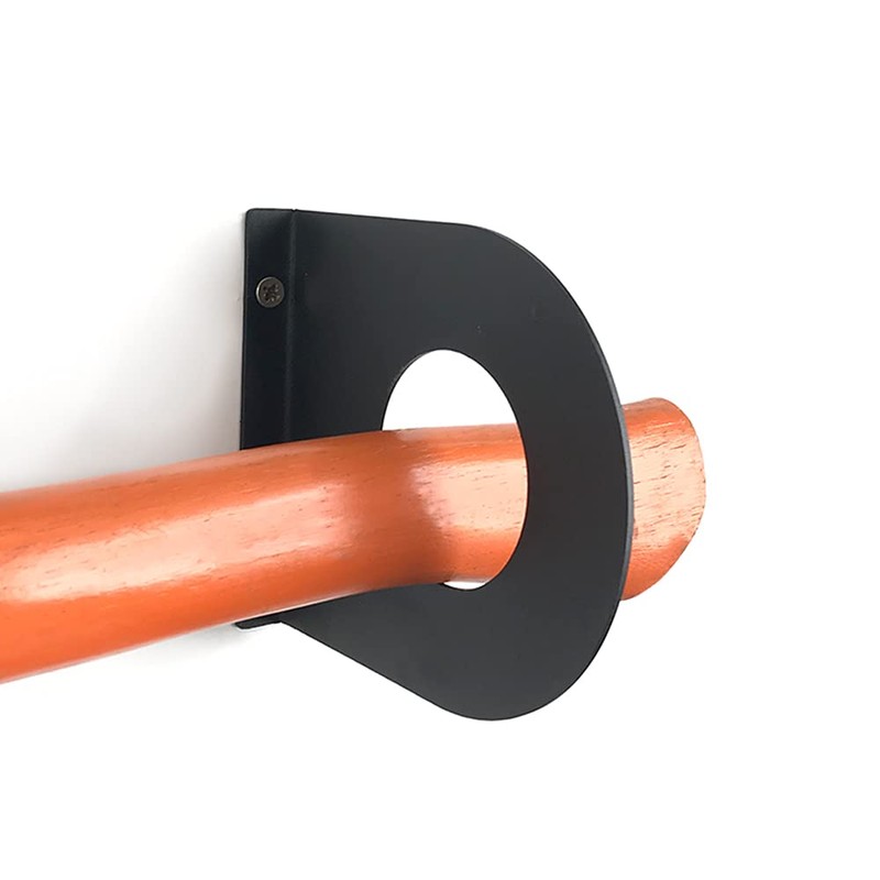 MegaMaxx Universal Black Garden Tool Brackets - DIY Tool Wall