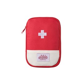 ISAKEN Mini Erste Hilfe Set, Medikament Tasche Klein und Leicht Medizinisch Tasche Notfall Kit Medizin Aufbewahrungstasche Verbandskasten für Haus, Auto, Reise, Büro, Sport, Wandern, Camping