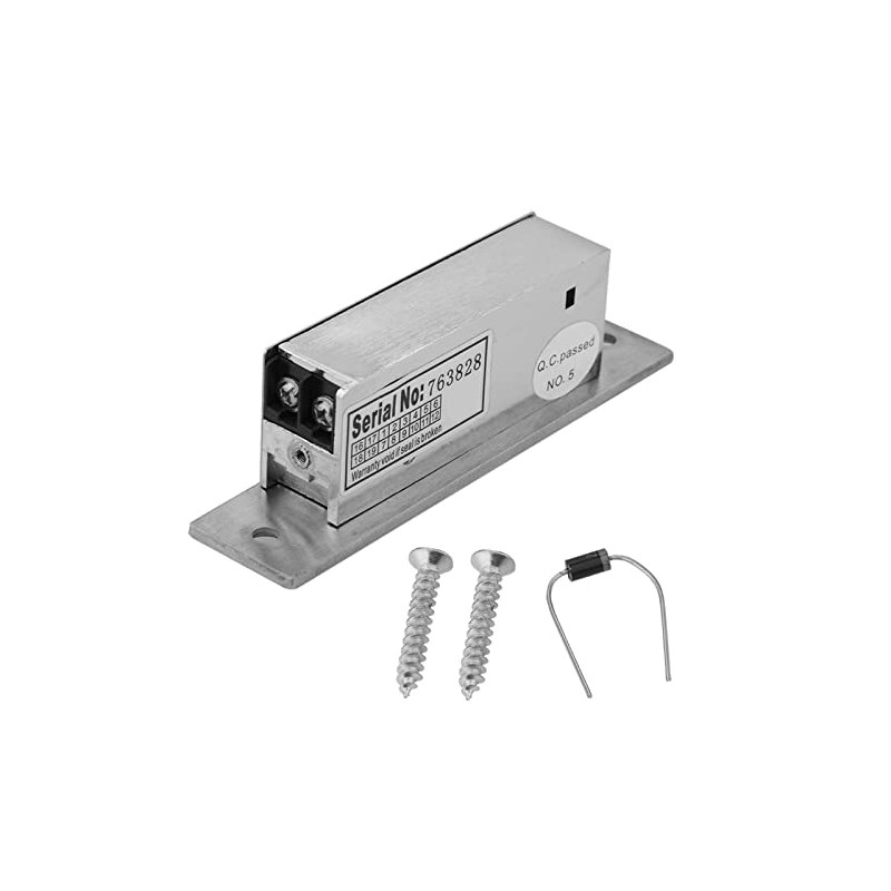 Electric Strike Lock, Cerradura de Puerta Ajustable Strike elctrico de