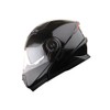 1Storm New Motorcycle Bike Full Face Helmet JH901 Glossy Black