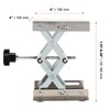 LEXININ 100 x 100mm Laboratory Lifting Platform, Stainless Steels Scientific