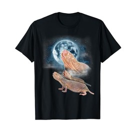 Mole Rat Shirt Howling at the Moon - Funny Naked Mole Rat T-Shirt
