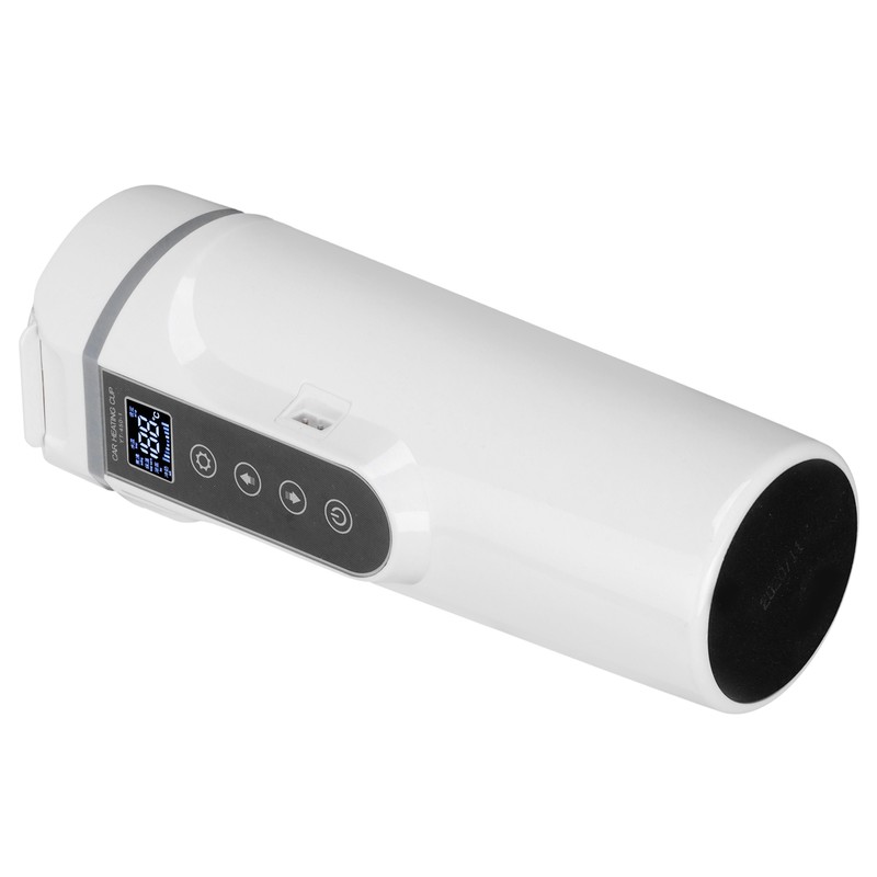 450ml Vacuum Cup Digital Insulated Water Bottle Car Heating Cup