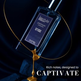Instyle Fragrances Platinum Collection Etched in Time, Inspired by MFK’s Baccarat Rouge 540, Premium Unisex Eau de Parfum, CLEAN, Vegan, Paraben-Free, Never Tested on Animals, 3.4 Fluid Ounces