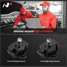 A-Premium 2PCS Front Left and Right Engine Motor Mount Set Compatible with Toyota Tacoma 1995-2004, 4Runner 1988-2000, Pickup 1988-1995, T100 1994-1998, 2.4L 2.7L 3.0L 3.4L