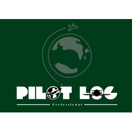 Professional Pilot Log: Airplane Flight Log for Pilots in Training and Professional Pilots