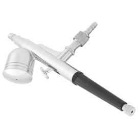 Garosa Pistola Pulverizadora de Pintura Kit G-130 Alimentación por Gravedad Kit Aerógrafo de Acción Dual Pistola de Aire Comprimido para Art Model(0.3mm)