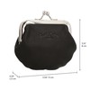 Gusti Fenja Leather Wallet with Clip Closure, Click Closure Clip