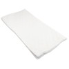 Ticking Quilted Fabric White Approx. 80 x 40 cm with