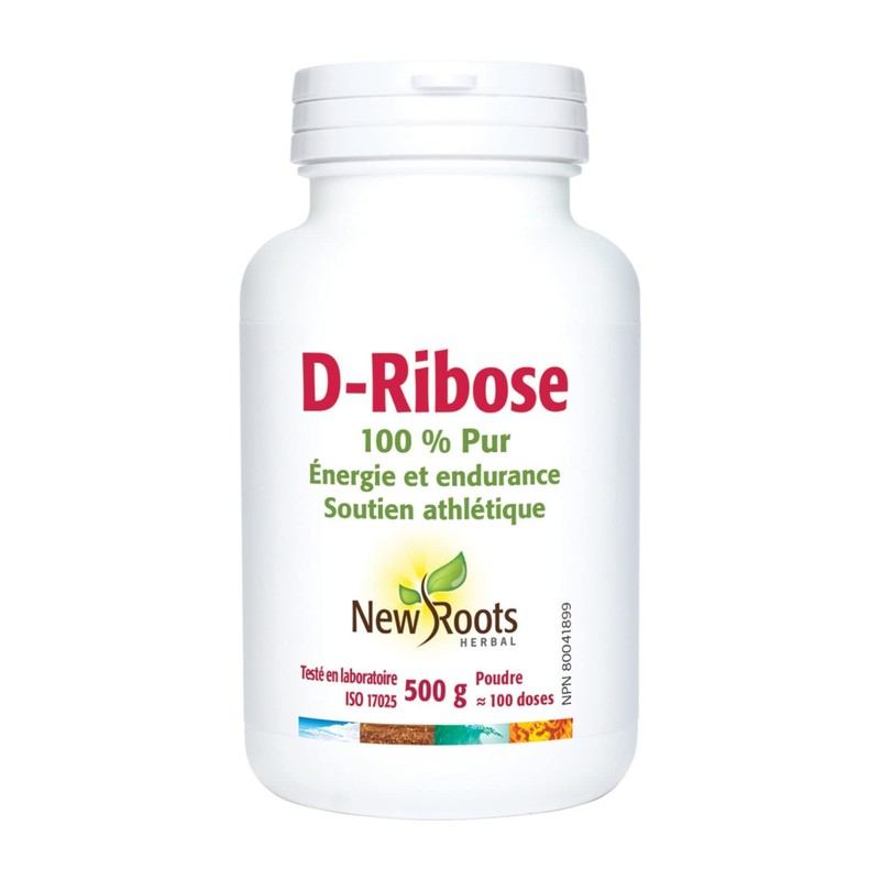 NEW ROOTS HERBAL New Roots Herbal D-Ribose Powder 500g, 100