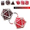 HAOMEJA Color Changing dice Metal Dragons dice DND dice Set