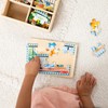 Melissa & Doug 4‑in‑1 Wooden Pets Jigsaw Puzzle Set, 48