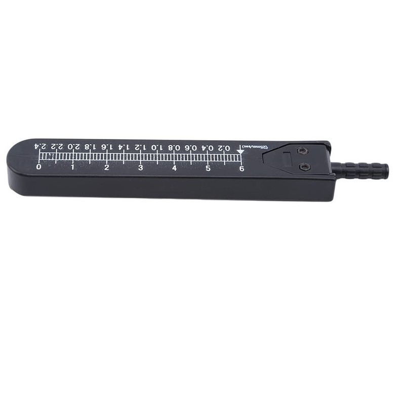 ECG Vernier Caliper ECG Ruler Black Electrocardiogram Divider with Adjustable