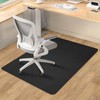 SHAREWIN Office Chair Mat for Hardwood/Tile Floor, 47"x36" Computer Gaming