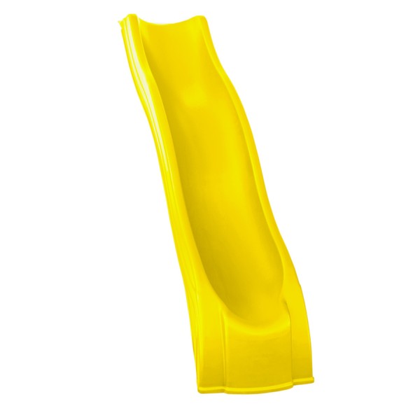 Swing-N-Slide WS 8201 Apex Wave Slide for 4' Swing Set Decks, Yellow