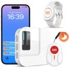 DAYTECH Wireless Caregiver Pager Emergency Button for Seniors WiFi Smart