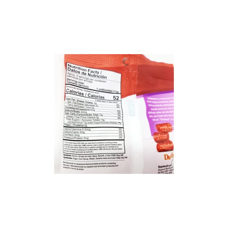 Dulzura Borincana Pilones Original Lollipops, 2.75 Ounce (78 grams)