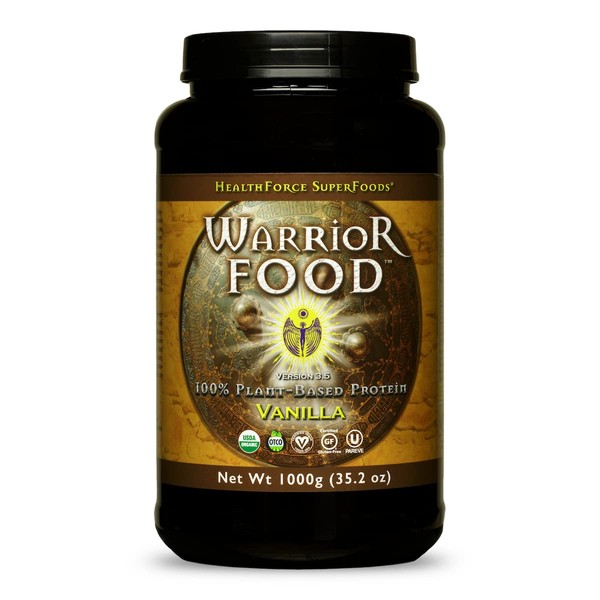 HEALTHFORCE SUPERFOODS Warrior Food Protien Powder - Vanilla Flavor - 1000 Grams