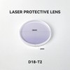 Hgnova 15 Pcs Laser Protective Lens D18*2mm for 1000-3000w 4
