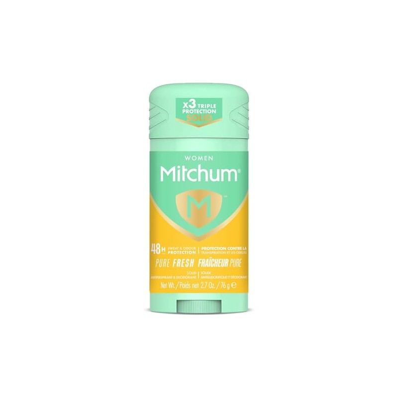 Desodorante Sólido Mitchum Triple Odor Defense Pure Fresh para Dama