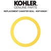 Kohler Genuine Part GP1059291 Toilet Tank Canister Valve Seal, Yellow