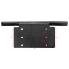 WEISEN 3'' Amber LED Light & Bull Bar License Plate