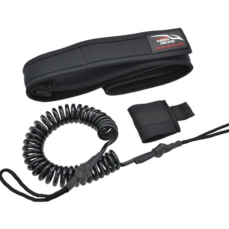 Harilla Surfboard Leash, Comfortable Leg Strap, Quick Release Safety Leash,