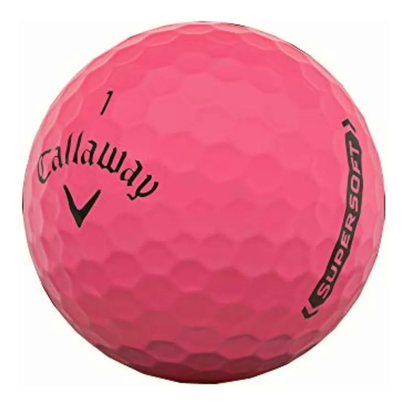 Callaway Pelota Supersoft Matte Pink Docena