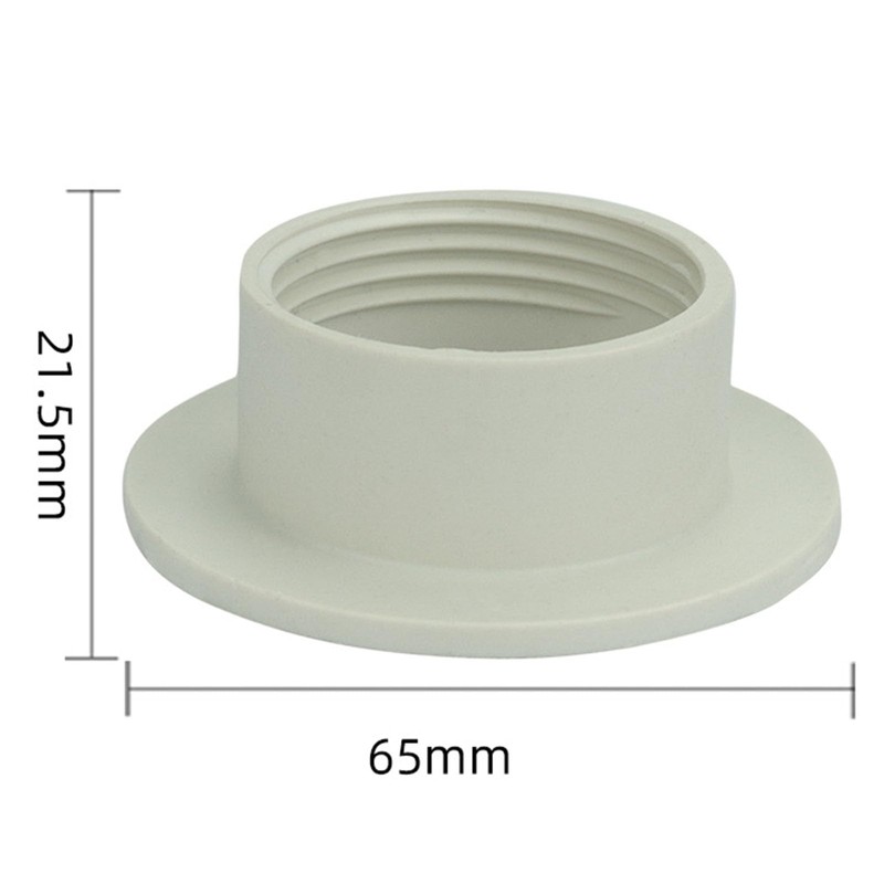 JNXQWE E26 E27 Light Socket Shade Ring,Plastic Lamp Shade Collar