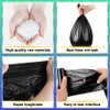 Small Bathroom Trash Bags AOSULI 3 Gallon/10 Liter Trash Can