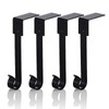 Runmeihe 4 Pack Christmas Stocking Hangers For Fireplace, Metal Hooks