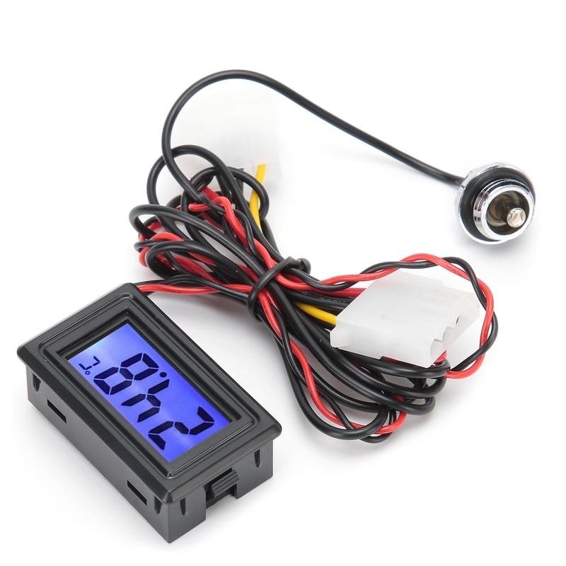 Water Cooling Thermometer Digital Display Computer Temperature Meter WDXS-DT 5V-24V