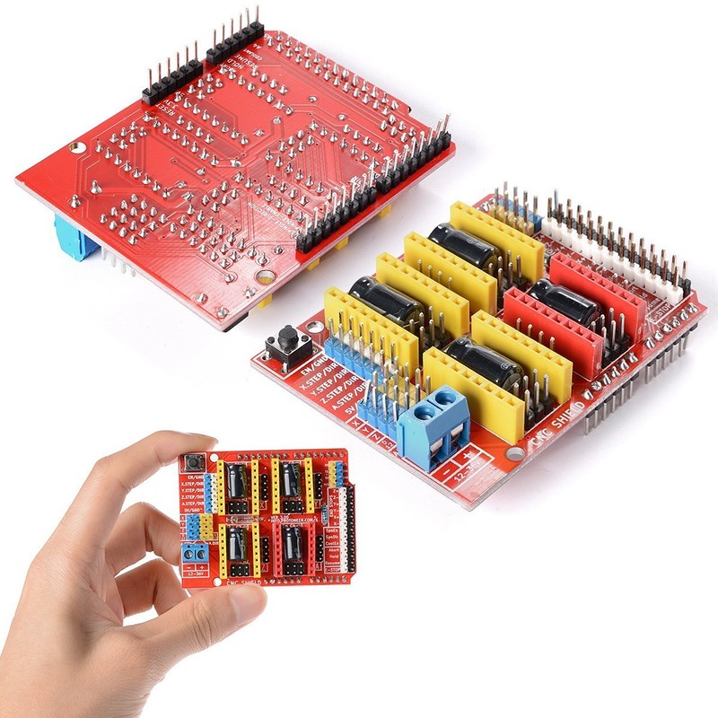 DollaTek V3 Engraver Shield 3D Printer CNC Expansion Card A4988