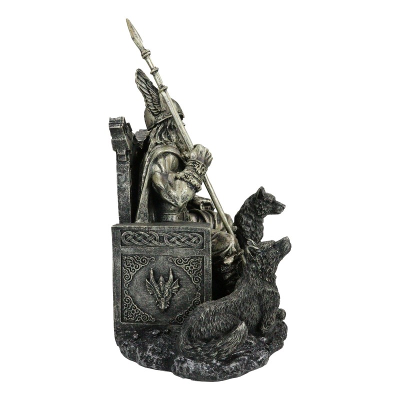 Ebros Norse Viking Mythology Odin The Alfather Sitting On A