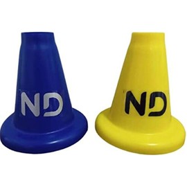 ND Sports Cricket Accessories Batting Tee Coaching Aid Set, Yellow (Blue,Yellow)