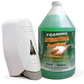 Quality Chemical Foaming Soap With Dispenser / 1 gallon (128 oz.)